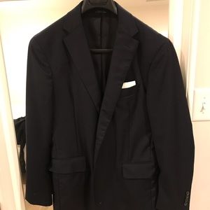 Southwick (for Haberdash) Navy Doeskin Blazer. 40R